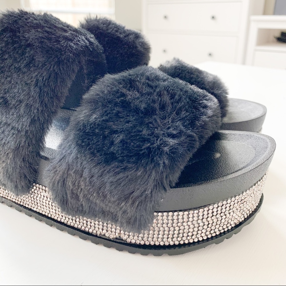 Top Moda Black Sandal Kristen-11 - Picture 7 of 8